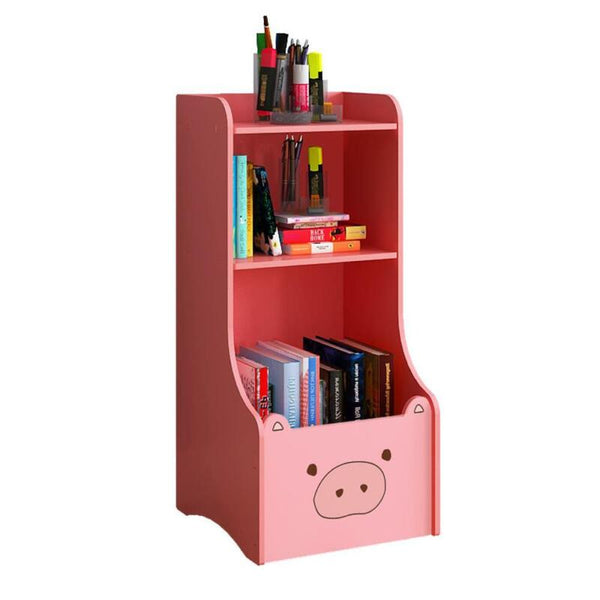 Kids Wooden Bookshelf Bookcase Bedroom Playroom - Cints and Home