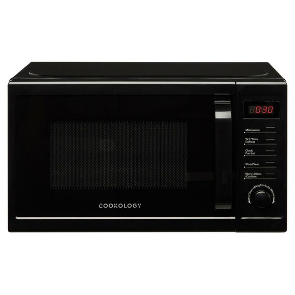Digital Microwave in Black, 20L 800W Freestanding