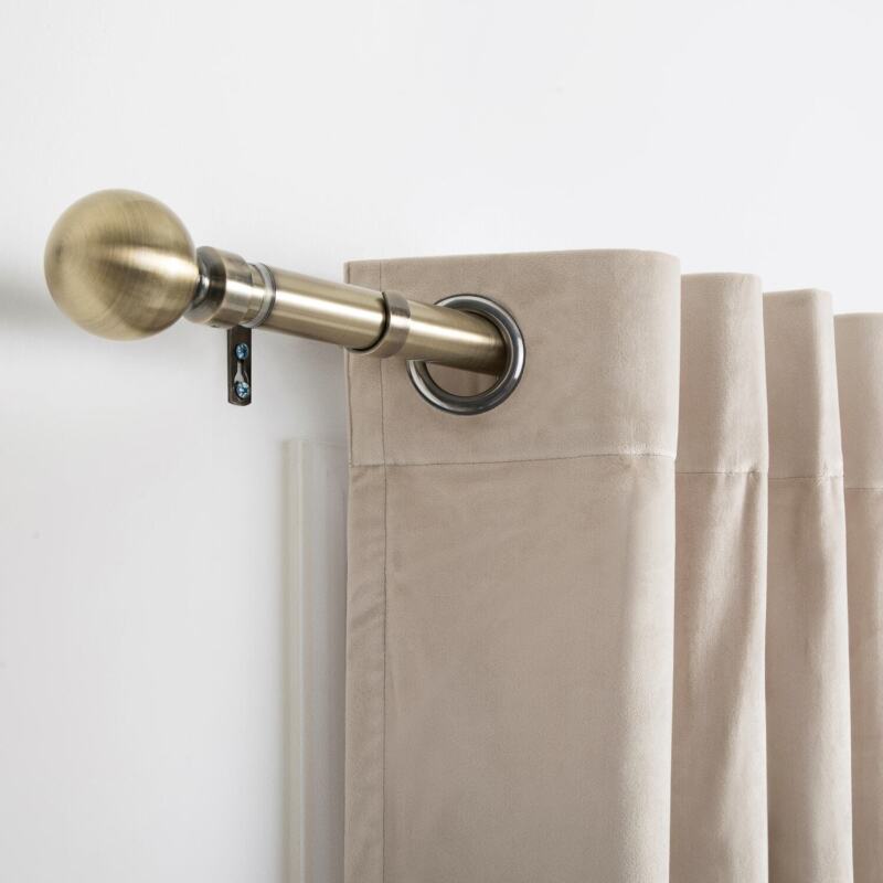 Extendable Curtain Pole 28mm Metal Poles