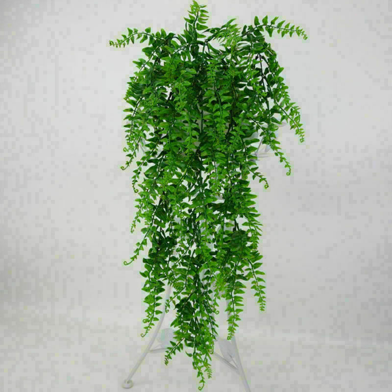 Artificial Hanging Plants Fake Fern Trailing