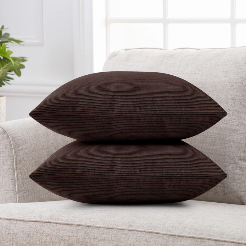 Crushed Velvet Corduroy Cushion Covers