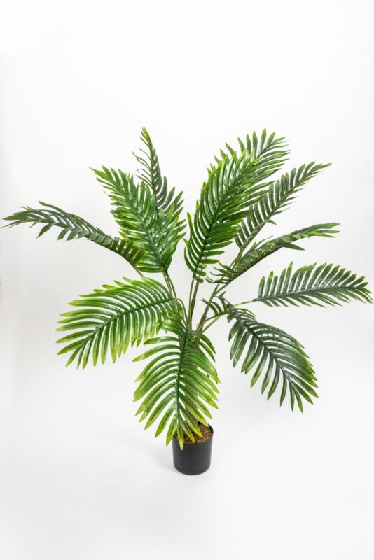 Large Artificial Palm Tree Indoor Plant 110cm Tall