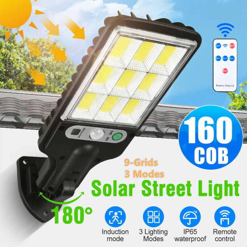 3600W LED Solar PIR Motion Sensor Wall Light - Cints and Home