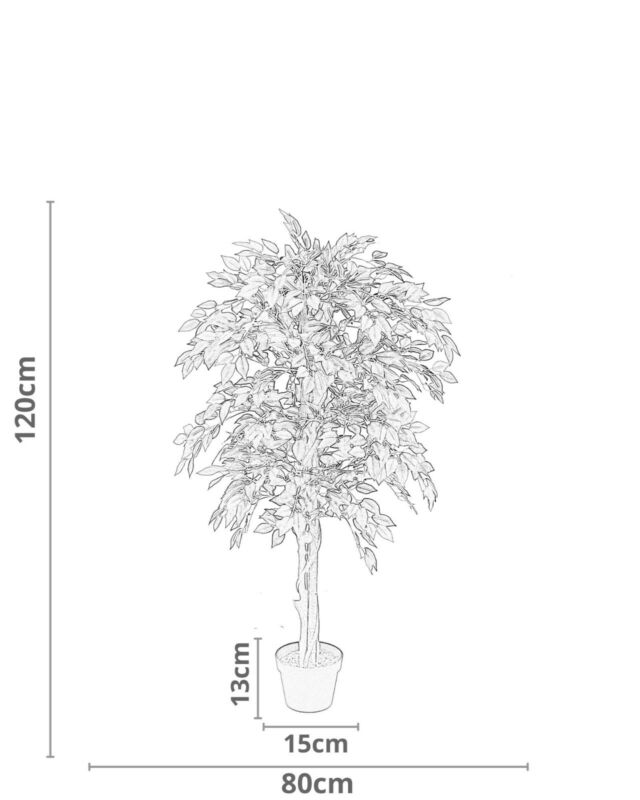 Large Artificial Ficus Tree Indoor Tall