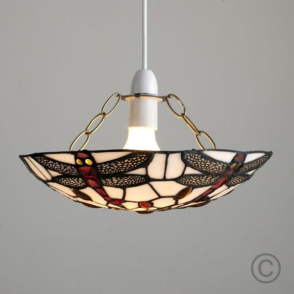 Retro Stained Glass Ceiling Light Shade - Cints and Home