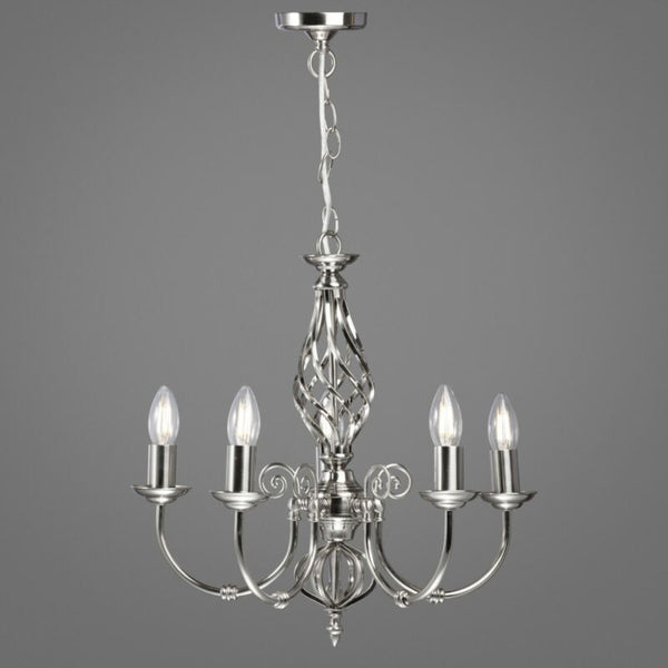 Barley Twist 5 Light Ceiling Pendant - Cints and Home