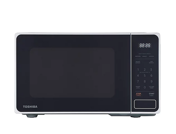 Microwave Oven Digital 800w 20L Defrost Mode Black&White