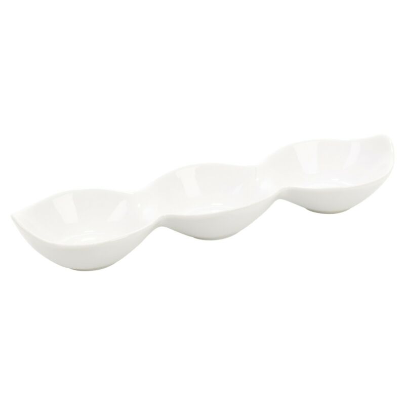 Assorted Snack Dish Porcelain Ceramic Serving Tray