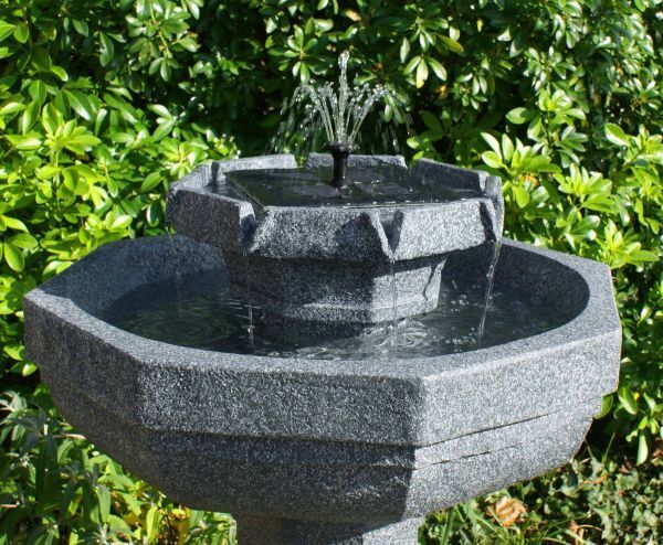 2 Level Birdbath Water Feature Fountain