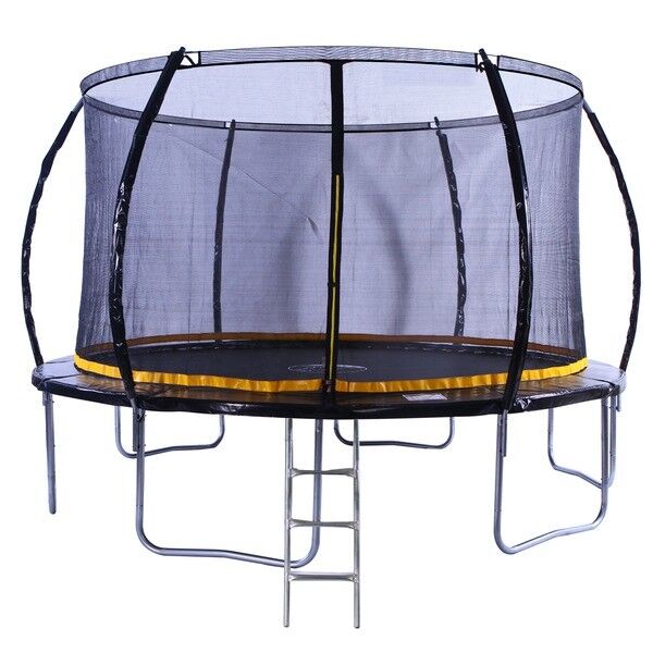 12ft Premium Trampoline With Enclosure, Net, Ladder and Anchor Kit - Cints and Home