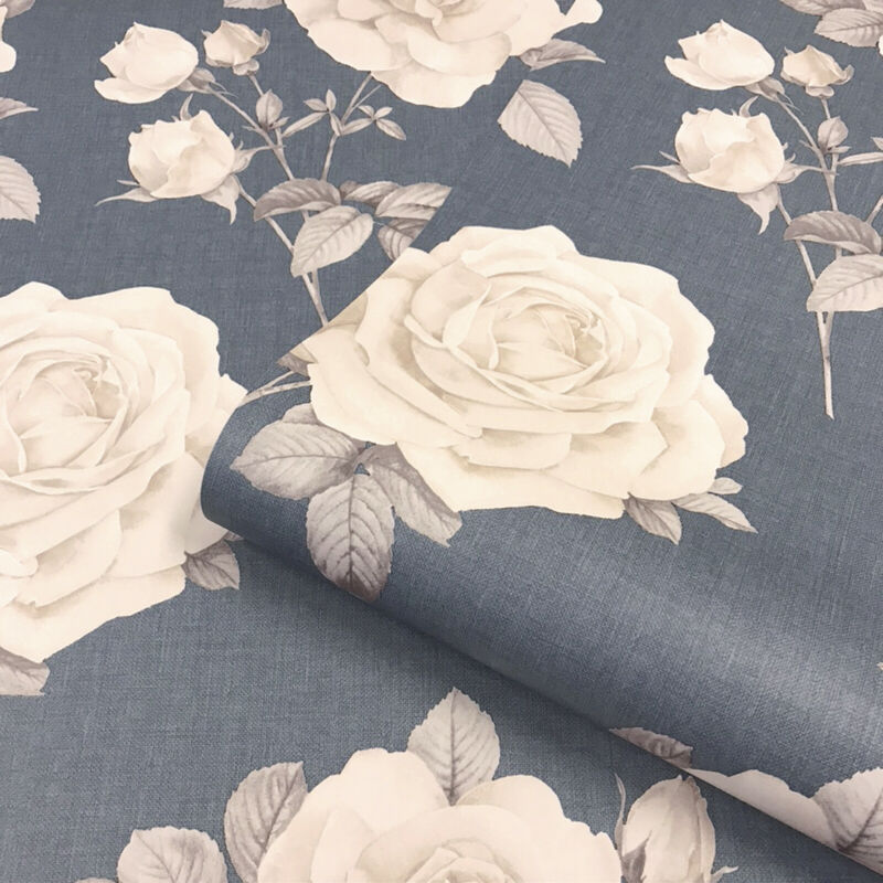 Luxury Floral Flower Textured Wallpaper - Cints and Home