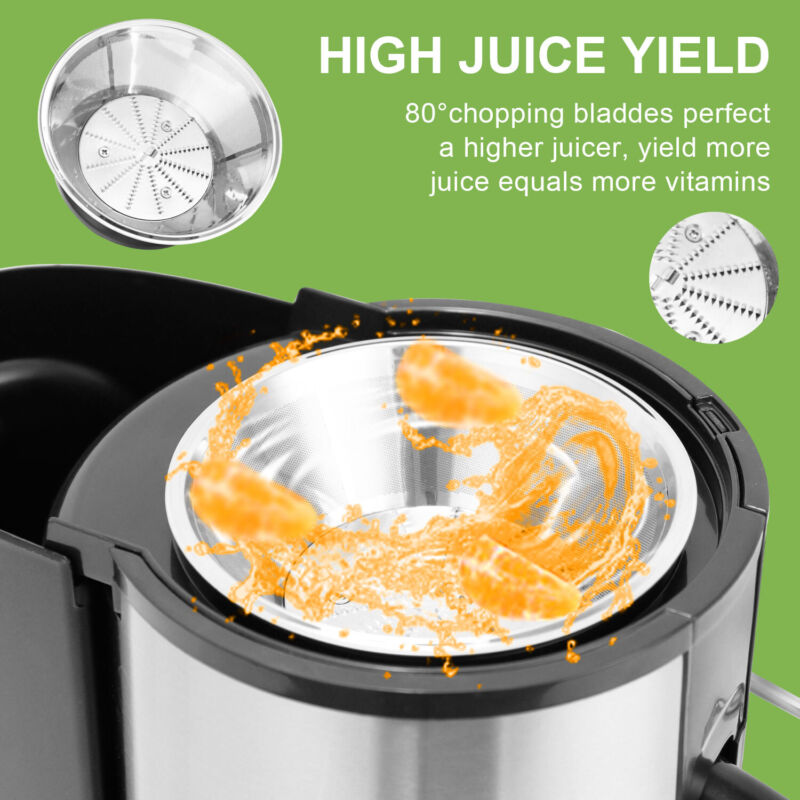 Powerful Juicer Machine Whole Fruit Veg & Citrus