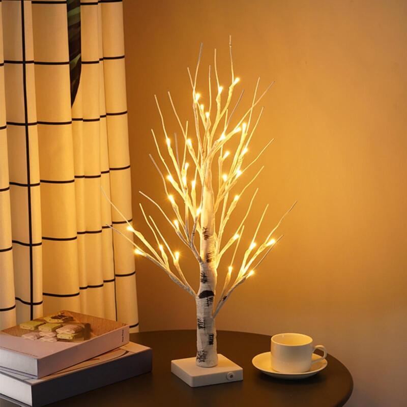 60CM LED Twig Birch Table Tree Lamp
