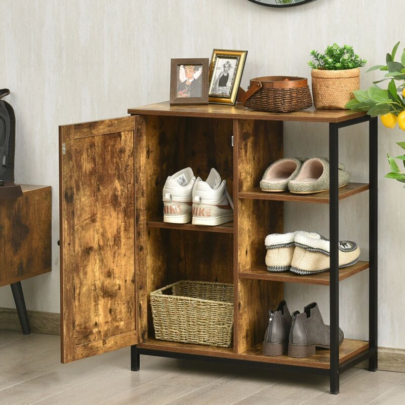Industrial Storage Cabinet Freestanding Sideboard - Cints and Home