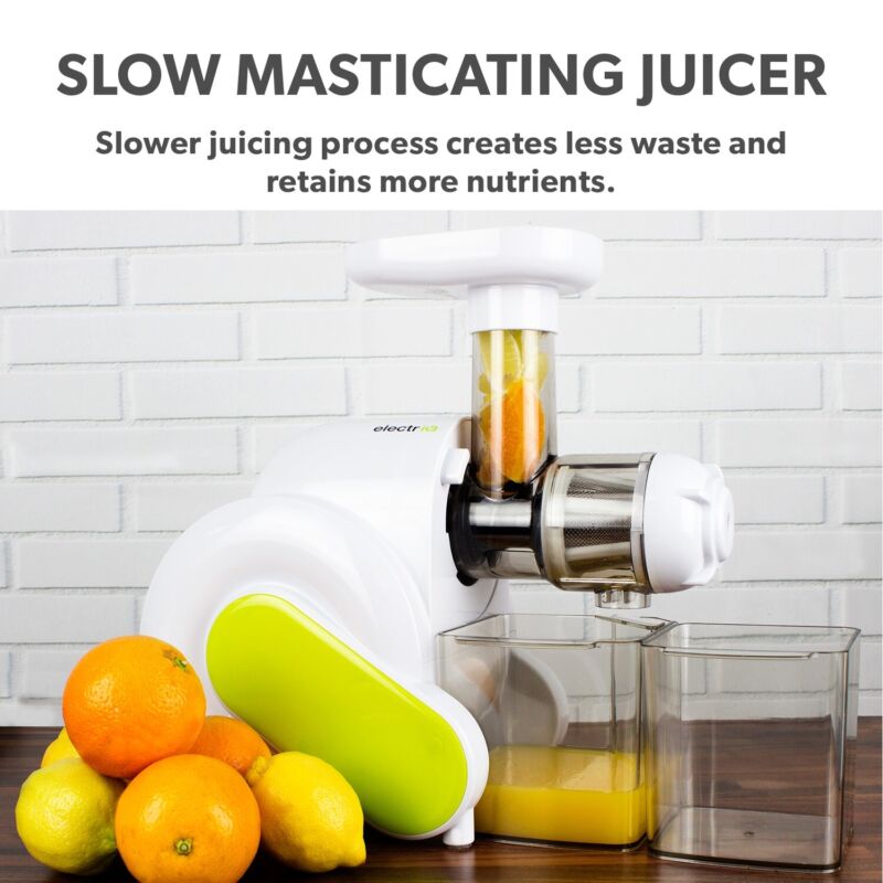 electriQ Slow Masticating Cold Press Juicer Machine