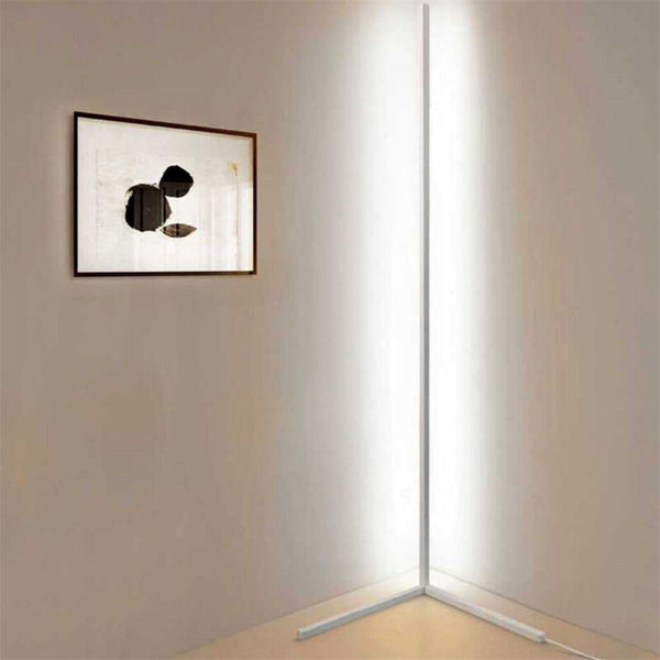White LED Corner Floor Lamp RGB Atmosphere