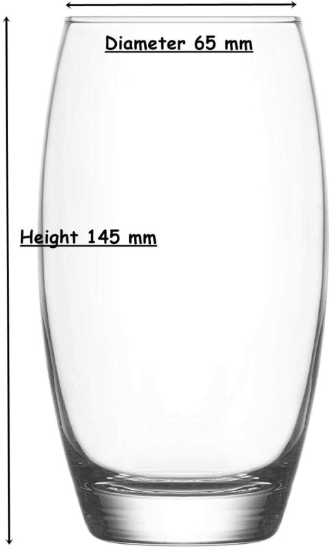 Highball, Tumbler Water Juice Drinking Glasses