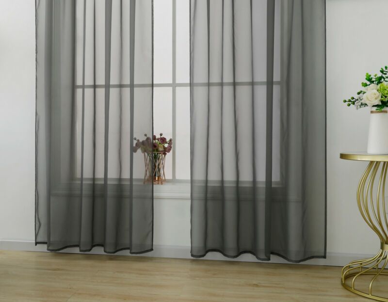 Plain Voile Curtain