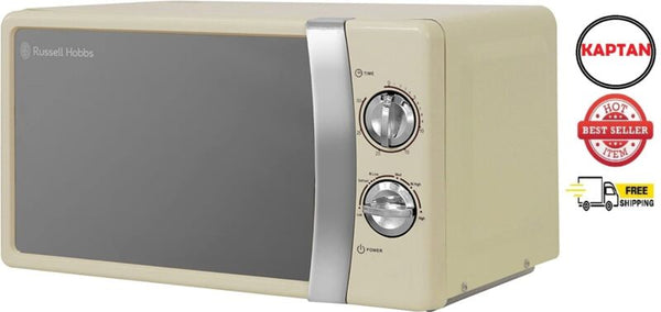 700W 17L Solo Microwave - Cream