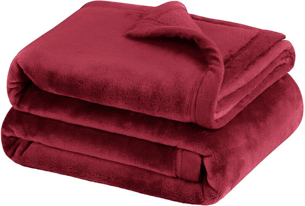 Thick Fleece Blanket Bed Sofa Throw Luxury Soft Warm