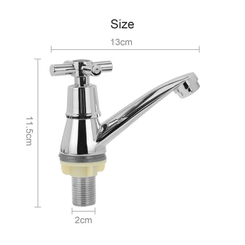 1 Pair Bathroom Basin & Sink Taps Mixer Chrome Brass