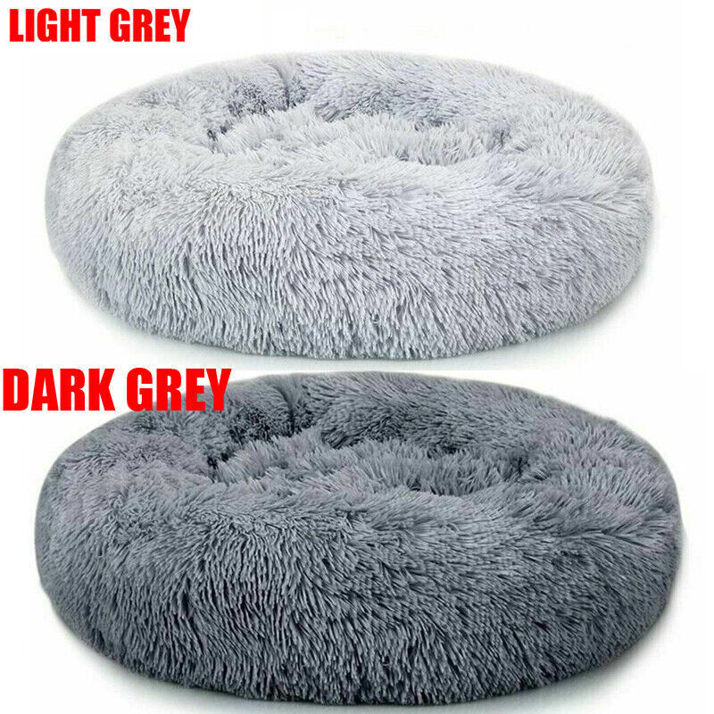 Comfy Calming Donut Extra Large Dog Cat Beds Warm Bed