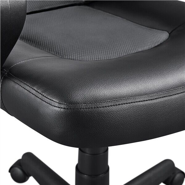 Gaming PC Chair with Arms for Work Task Study Grey - Cints and Home