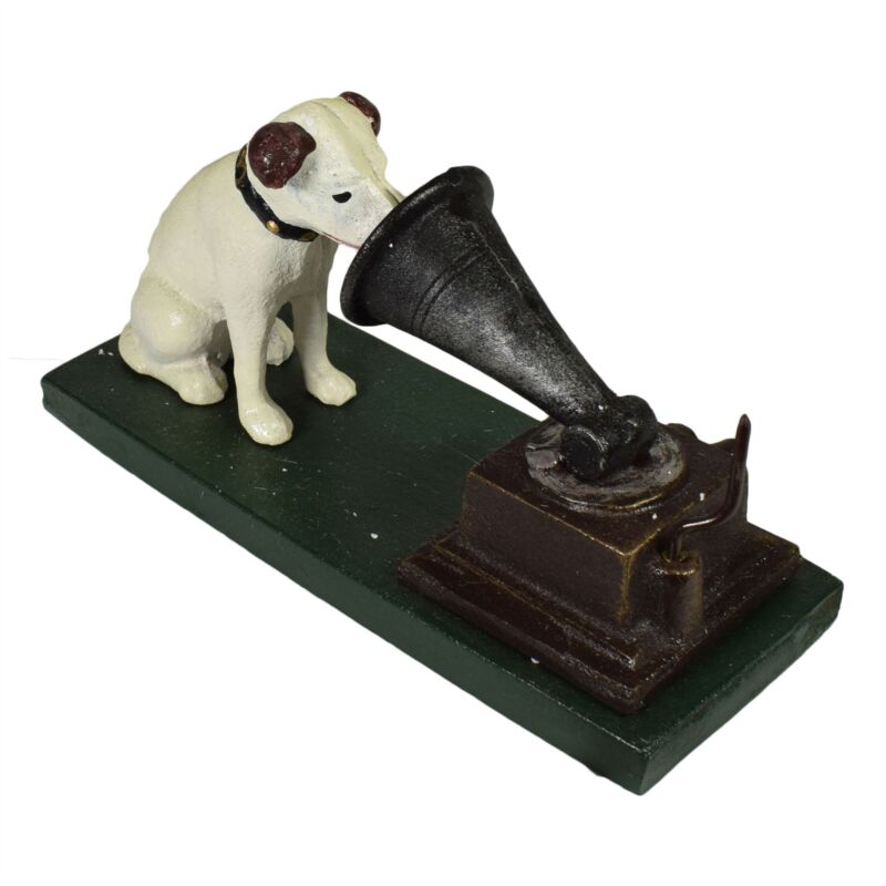 Nipper Dog and Phonograph Gramophone Music Ornament - Cints and Home