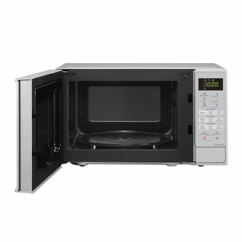 Freestanding Microwave With Grill 20L Silver 800W