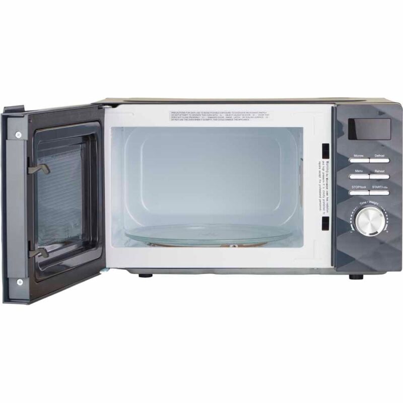 wilko Diamond Pattern Microwave