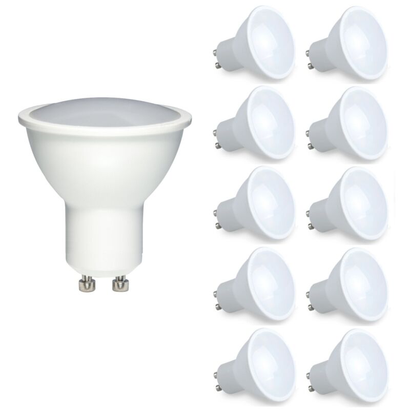 10x Dimmable GU10 6W LED Light Bulb Spotlight Lamp - Cints and Home