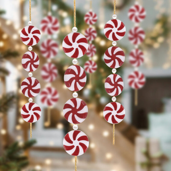 Christmas Candy Cane Pendant