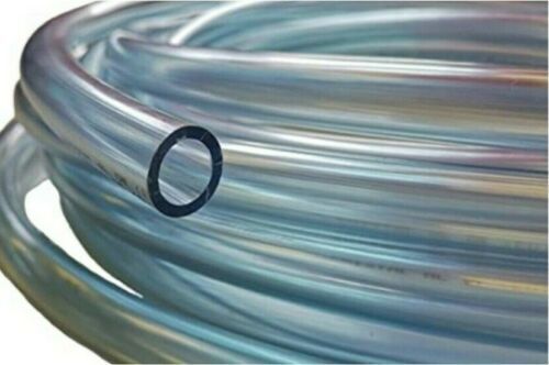 PVC Clear Plastic Flexible Hose Pipe Tube Fuel Water Car