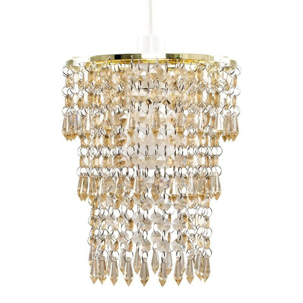 Gold Ceiling Light Shade Chandelier Gold