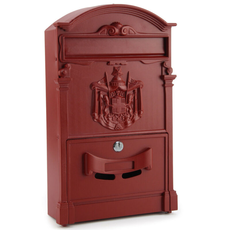 VINTAGE LOCKABLE OUTDOOR LETTER BOX - Cints and Home