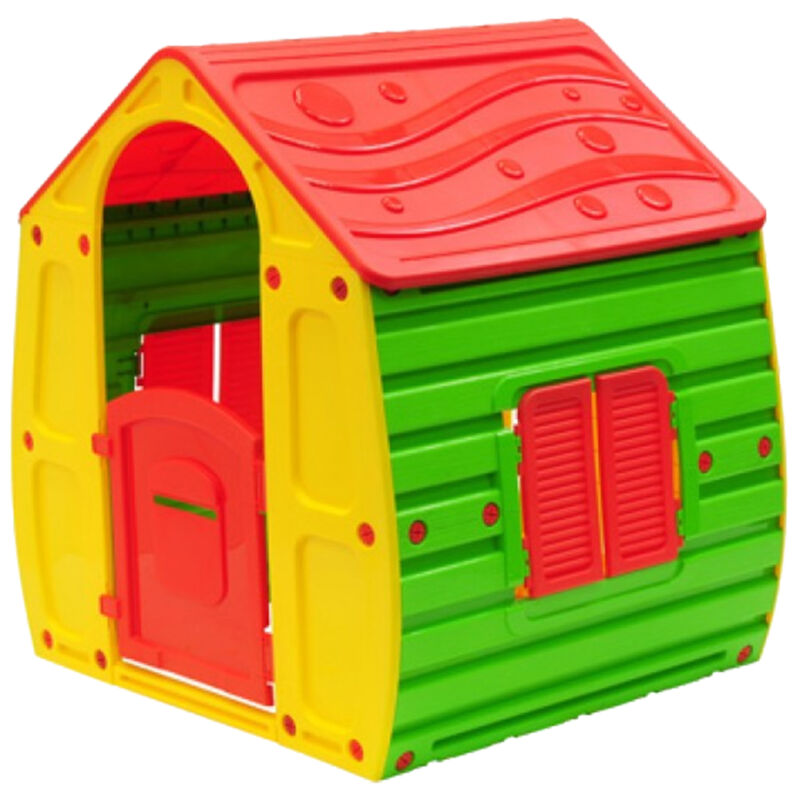 Children Play House Kids Playhouse Outdoor Plastic - Cints and Home