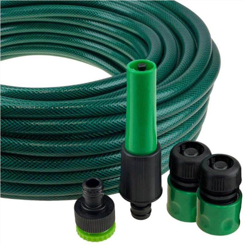 30M Garden Hose Pipe Reinforced Braided PVC Watering