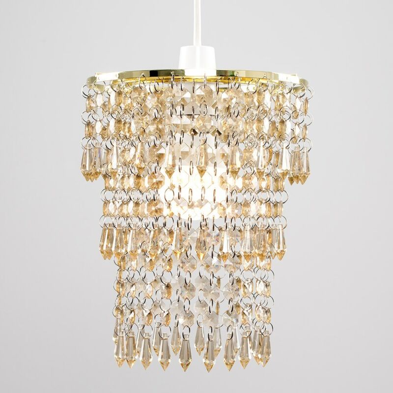 Gold Ceiling Light Shade Chandelier Gold