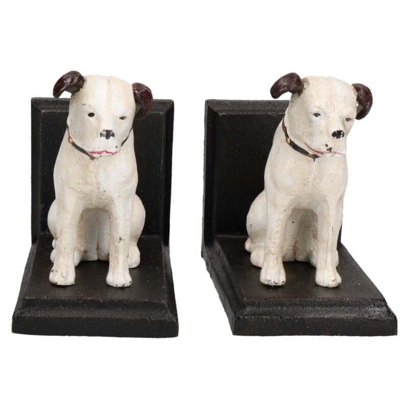 Nipper Dog Bookends  Stand - Cints and Home