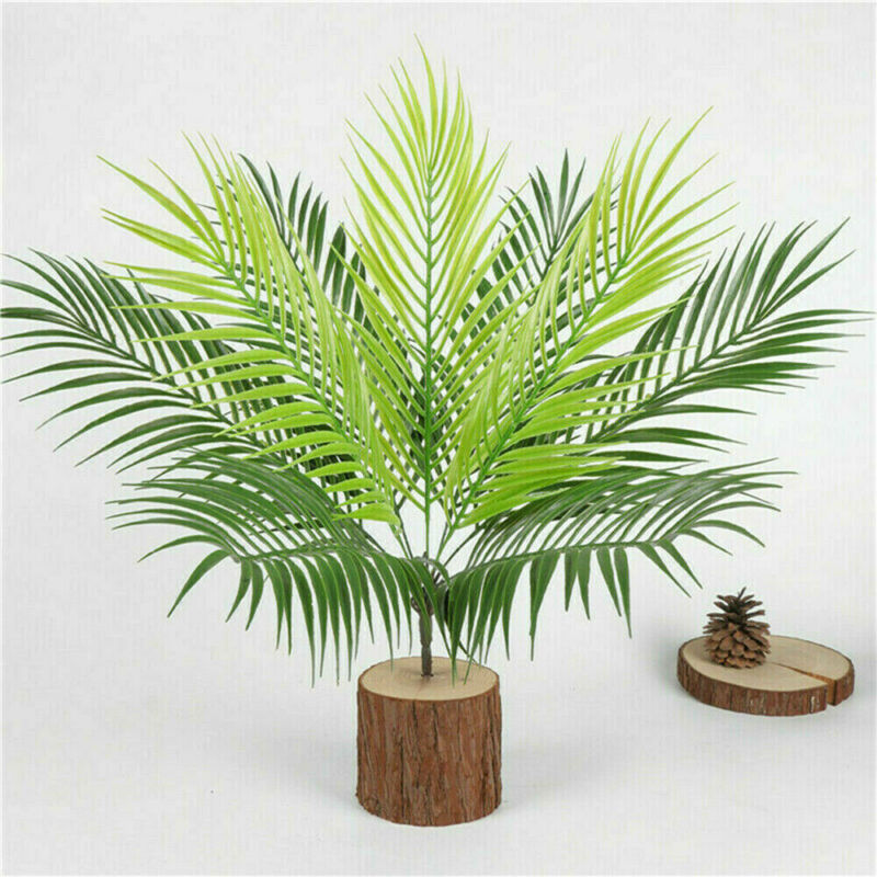 9 Heads Tropical Artificial Palm Tree Large Plants