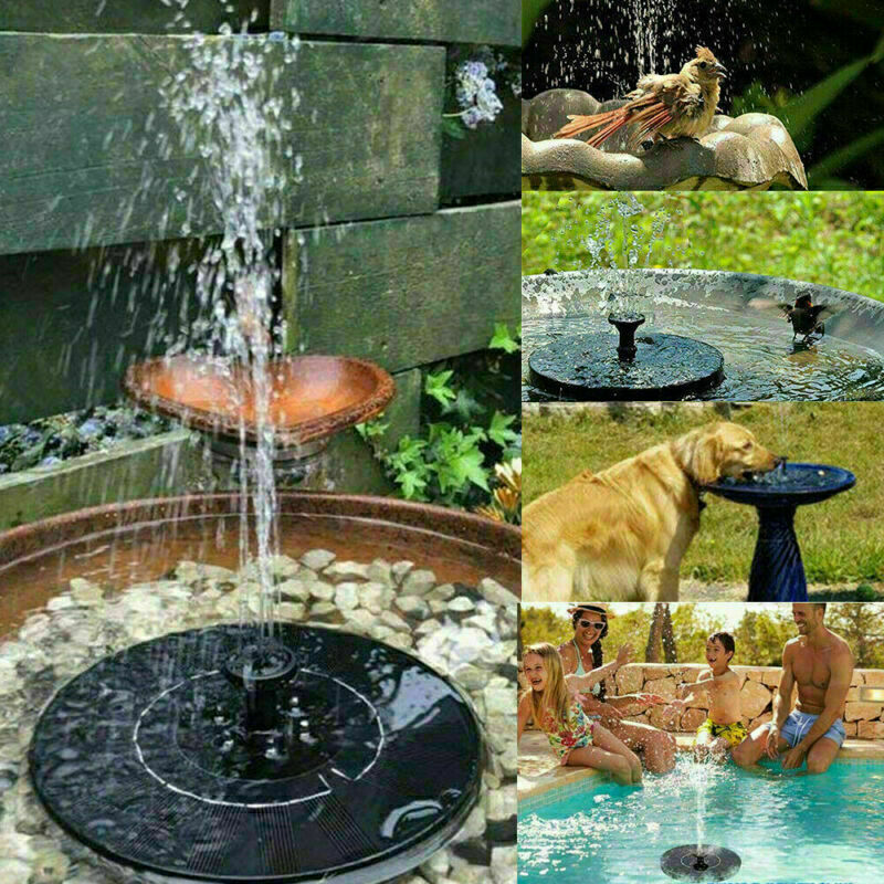 Fountain Pump Water for Garden Birdbath Pool Pond