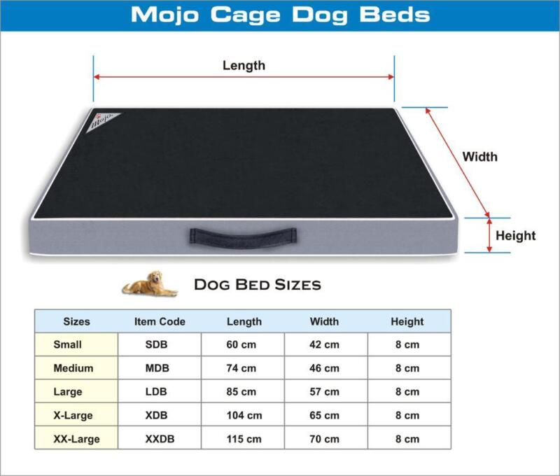 Cage Dog Bed, Mojo Bounce Back Mattress