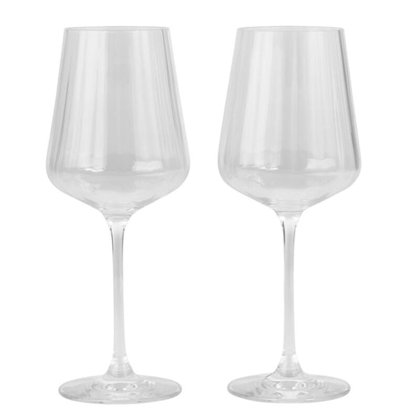 Red Wine Glasses Large Crystalline Glass