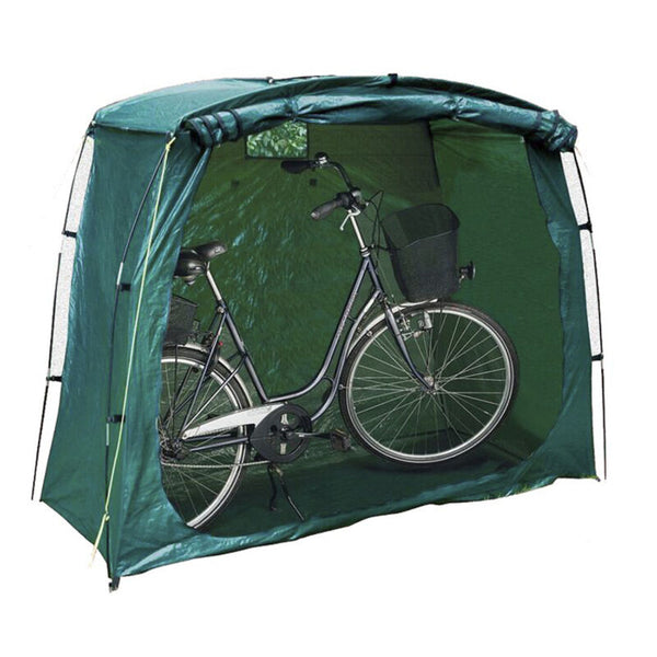 Bicycle Storage Tent Green Garden Bike Shelter Equipment