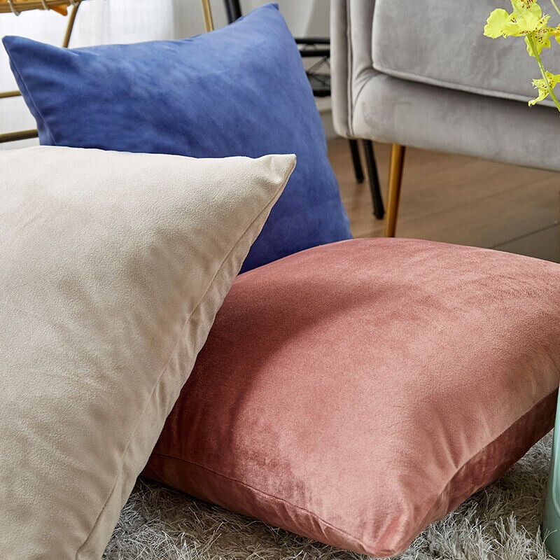 Plush Velvet Cushion Covers Sofa Pillow Cases Soft