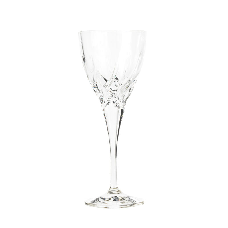 Red Wine Glasses 6 Set 240ml Luxion Crystal