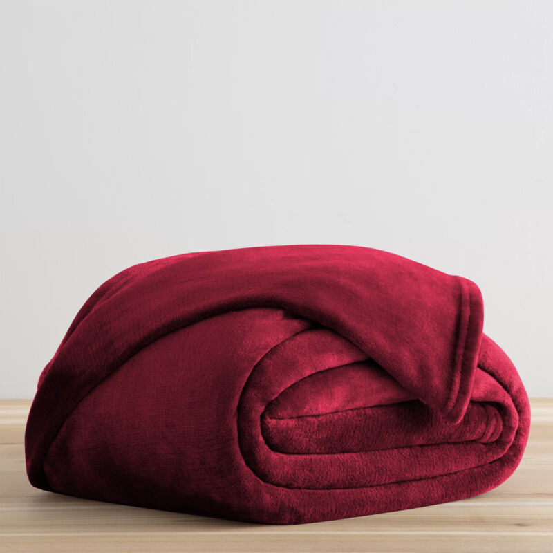 260 GSM Fleece Blanket Soft Warm Fluffy Mink