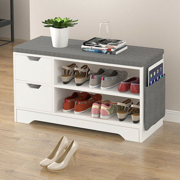 Storage Bench with Drawer and Seat - Cints and Home