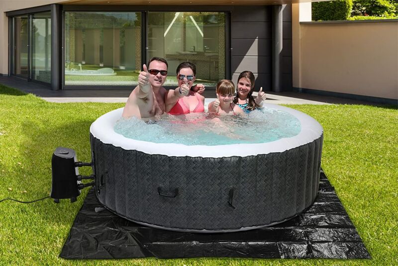 4-6 Person Inflatable Bubble Hot Tub Spa