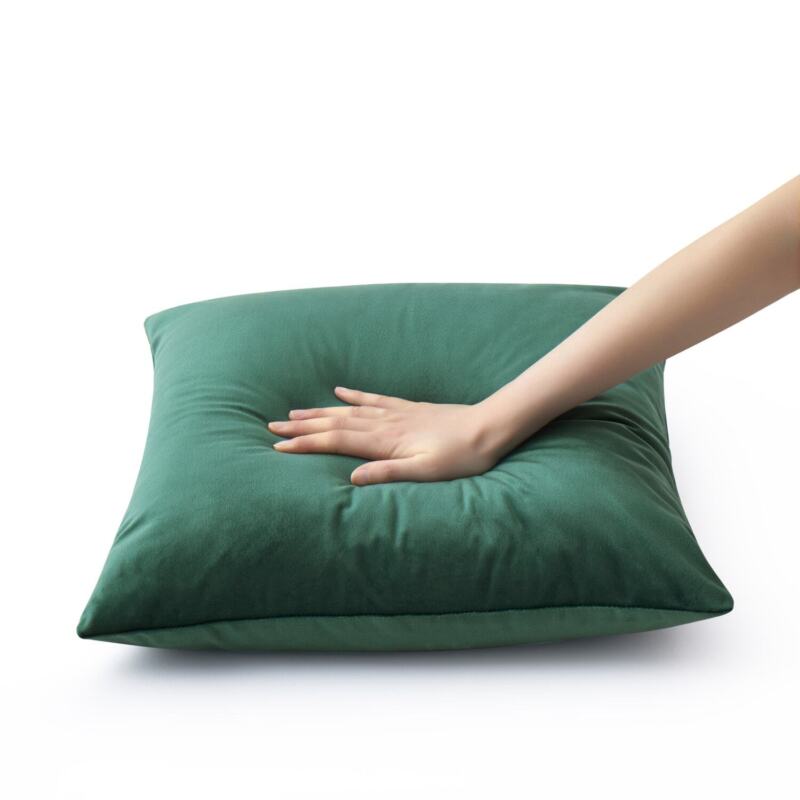 Luxury Crushed Velvet Filled Cushion